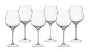 Bohemia Crystal Rebecca Wine Or Cocktail Glass, Set of 6 - 540mL