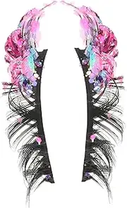 HONITANO 2Pcs Luminous Eyelashes Glitter DIY False Eyelashes Extensions for Eye Makeup Lightweight Easy to Apply for Parties Events