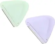 MERRYHAPY Stylish Eyebrow Trimming Set 2 Pcs Portable Razor for Travel and Easy to Use Makeup Tools
