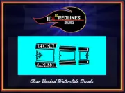 1/64 Redline 'Monza 2+2' Replica Decal SCR-0487