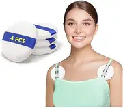 [Zelen] 4 Pack Pacemaker Incision Protector Post Surgery Bra Strap Pad Chest Cushion to Prevent Wound Rubbing for Heart Surgery Recovery Support Pad for Bra Straps Chest Port Cushion Support