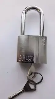 ABLOY PL330C Brass Padlock Shackle Clearance 50mm Keing Platform Classic. 2 keys