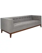 Safavieh Couture Garnet Linen Tufted Sofa