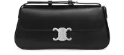 CELINE Lola Medium $3300 Black Shiny Calfskin Shoulder Bag New & Authentic