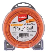 Makita E-01797 Orange Cloverleaf Wire Brushcutter String Trimmer 2.4mm15m