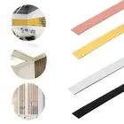 Self-adhesive Wall Ceiling Edge Strip Stainless Steel Flat Decorative Line
