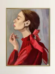 Ready set Go , Giclee Print on Canvas Framed by Rafaelio Modern Art
