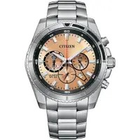 在飛比找ETMall東森購物網優惠-CITIZEN 星辰 Chronograph 紳男計時手錶 