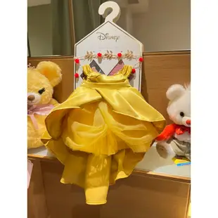 限定限量高級迪士尼公主服👸🏻 日本迪士尼 迪士尼公主 美女與野獸 貝兒公主換裝服 UniBEARsity 大學熊