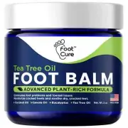 Foot Cure All-Natural Foot Balm Moisturizing Foot Care Cream For Dry Skin, 2 oz