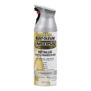 RUST-OLEUM Universal Metallic Spray Paint & Primer 312g Titanium Silver Aerosol