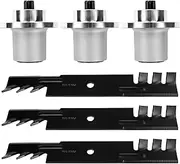 Dibanyou Spindle Rebuild Kit with Blades for Hustler 52 inch FasTrak,Mini Z,Replaces 783506 795757