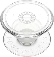 POPSOCKETS Pop Grip Holder for Phone & Tablet (Genuine) - Clear