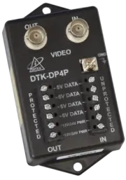 Ditek DTK-DP4P-TPV Surge Protector for PTZ Analog & HDCCTV Cameras 5 A 12/24 V
