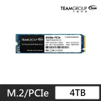 在飛比找momo購物網優惠-【Team 十銓】福利品 MP34 4TB M.2 PCIe