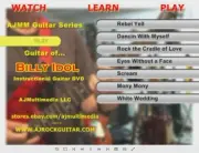 Custom Guitar Lessons, Learn Billy Idol - DVD Video
