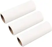 GANAZONO 90Sheets Lint Roller Refill Extra Sticky Adhesive Paper for Pet Hair Clothes Sofa Carpet Convenient Travel Removable Gummed Paper Rollers