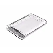 [3139U3-CR] Orico Transparent PC 3139U3 3.5" USB3 External Hard Drive Enclosure Case