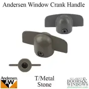 Andersen E-Z Casement Window Crank Handle T Metal Stone Window Handle 2 Inch
