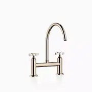 Dornbracht VAIA Two-hole bridge mixer for rinsing/Profi spray 19825809-47 Champa
