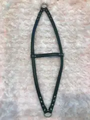 Crystal And Black Step In Dog Harness 14