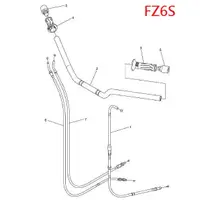 在飛比找蝦皮購物優惠-RCP YAMAHA 原廠 FZ6 FZ6S FZ6 S F