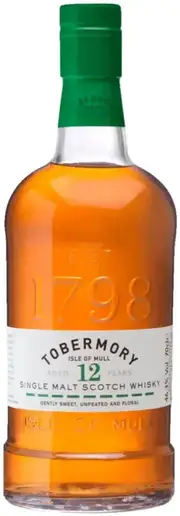 Tobermory 12 Year Old Single Malt Scotch Whisky 700ml