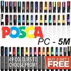 Uni Posca PC-5M Paint Marker Pens Fabric Glass Metal Pen - Buy 4, Pay For 3