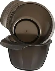 Professional Hair Salon Mixing Bowl Large Plastic Bowl for Hair Dyeing Reusable Design