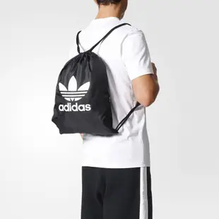 Adidas Originals 三葉草 束口後背包 BK6726 全新正品