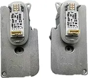 liwei store Full LED Headlight Turn Signal Light Module Control Unit OE# 63117339055 63117339056 For BMW 7 Series F01 F02 LCI(A pair)