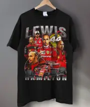 Vintage Lewis Hamilton Shirt, Formula One Shirt, Classic 90s Graphic Tee