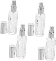 GLEAVI 4pcs Transparent Glass Cocktail Sprayer High Sensitivity Atomizer for Bitters and Absinthe for Home Bars Ktv and Precise Mixing Capacity Easy to Clean