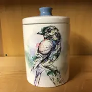 Izzy & Oliver 6010509 BIRDS Stoneware Treats Jar by Abby Diamond