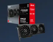 ASUS AMD Radeon PRIME-RX9060XT-O16G RX 9060 XT 16GB GDDR6 OC Edition 20 Gbps 550W PRIME-RX9060XT-O16G