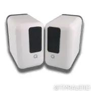 Q Acoustics Q Active 200 Wireless Active Bookshelf Speakers; White Pair (Mint)