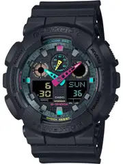 Casio G-Shock GA-100MF-1AER Black Resin Mens Watch
