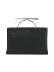 Alexander Mcqueen Crossbar Leather Clutch