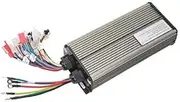 Vuzmode Electric Bicycle Brushless Controller, 2000W 48V 60V 64V 72V 18 Tube Brushless Motor Controller, for E Bike E-Scooter Brushless Controller