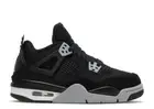 AIR JORDAN 4 RETRO SE GS BLACK CANVAS DV0553-006
