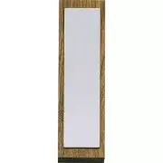Eze-Lap Diamond Sharpener Fine-Grit Surface Mounted on Walnut Block Non-Skid