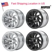 FLYXM 41mm 2.2" Alloy Beadlock Wheel Rims for 1:10 RC AXIAL Wraith YETI TRX-4