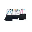 Hue Women's Tight Lot, Opaque Non-Control & Control Top (3-Pairs, Size 2)