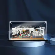 Acrylic Display case with Screw for Lego® Seinfeld 21328 (Lego Set is not Included) (No Background) AU Stock