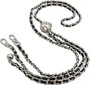 [COLSEEY] Purse Chain Strap Adjustable Replacement for Shoulder and Crossbody Bag,Thin Purse Strap 51 Inchs