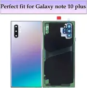 Cover for Galaxy Note 10 Plus Waterproof Case Door with Camera Glass Back Glass