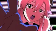 Anime littner yoko tengen toppa gurren lagann girls face Playmat Game Mat Desk