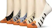 iyasi(イヤシ) Iyashi Room Socks 5 Pair Set, Animal Series, Cotton Blend Cover, Carded, Women's, Dog Pattern, Mesh, Japan, 8.7-9.4 inches (22-24 cm) (Equivalent to Japanese Size M)