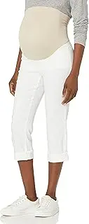 [NYDJ] Womens MAMY2593M Maternity Crop Jean Jeans - White