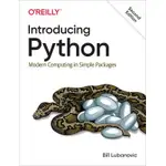 <姆斯>INTRODUCING PYTHON LUBANOVIC 9781492051367 <華通書坊/姆斯>